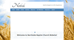 Desktop Screenshot of northsidebaptistchurch.org.au